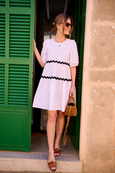 Dolce Bianca midi dress